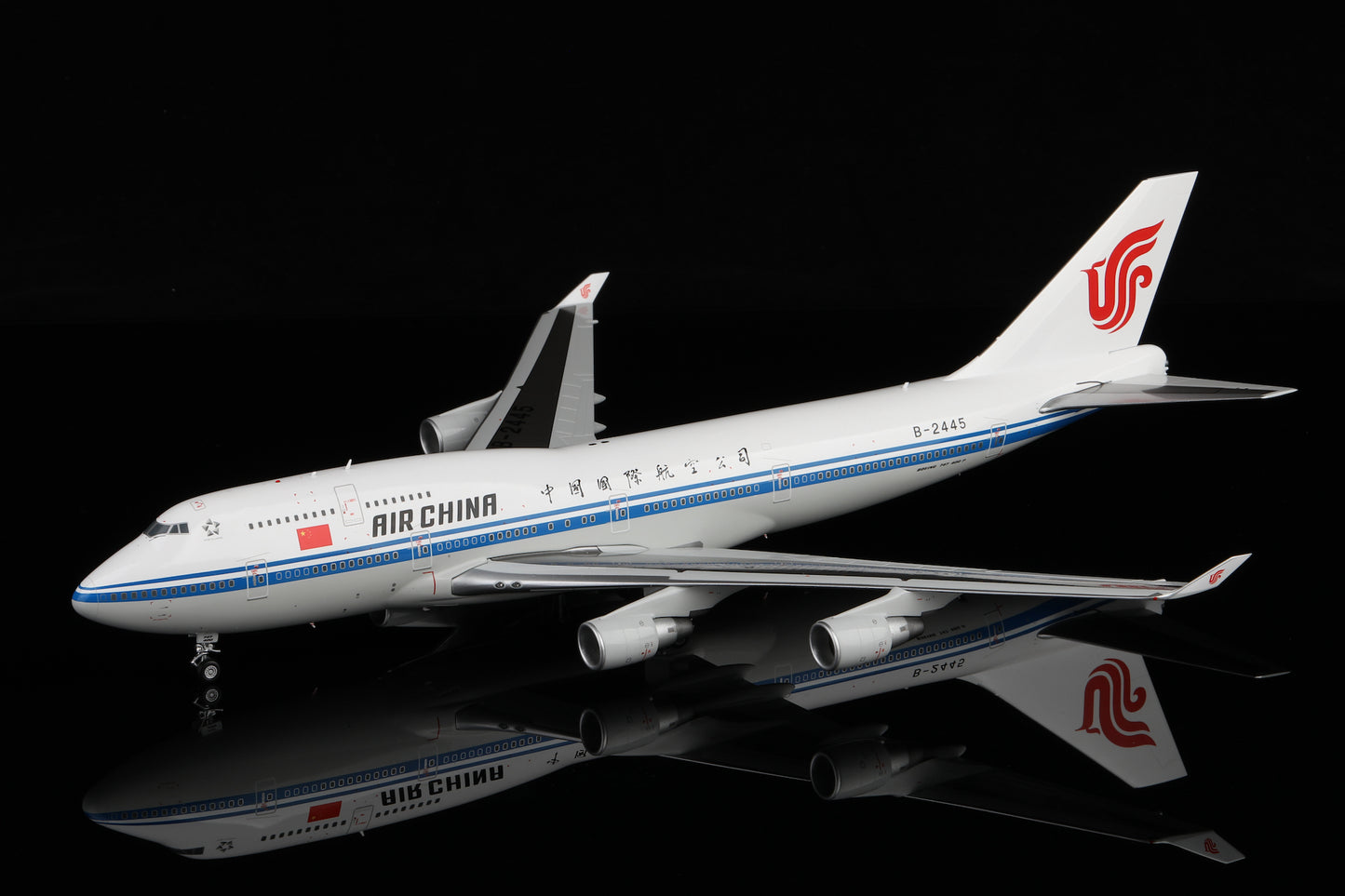 Air China B747-400 B-2445