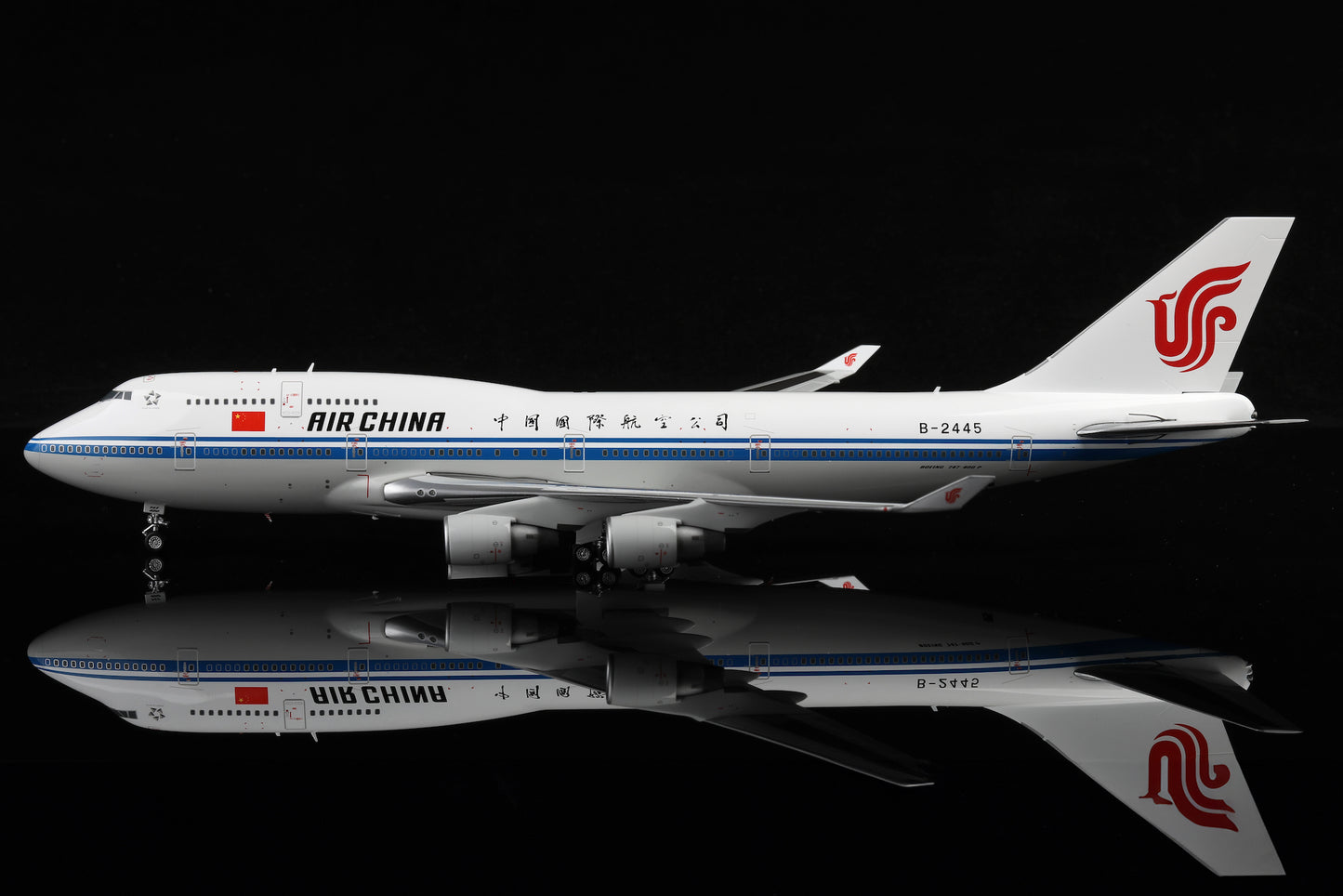 Air China B747-400 B-2445