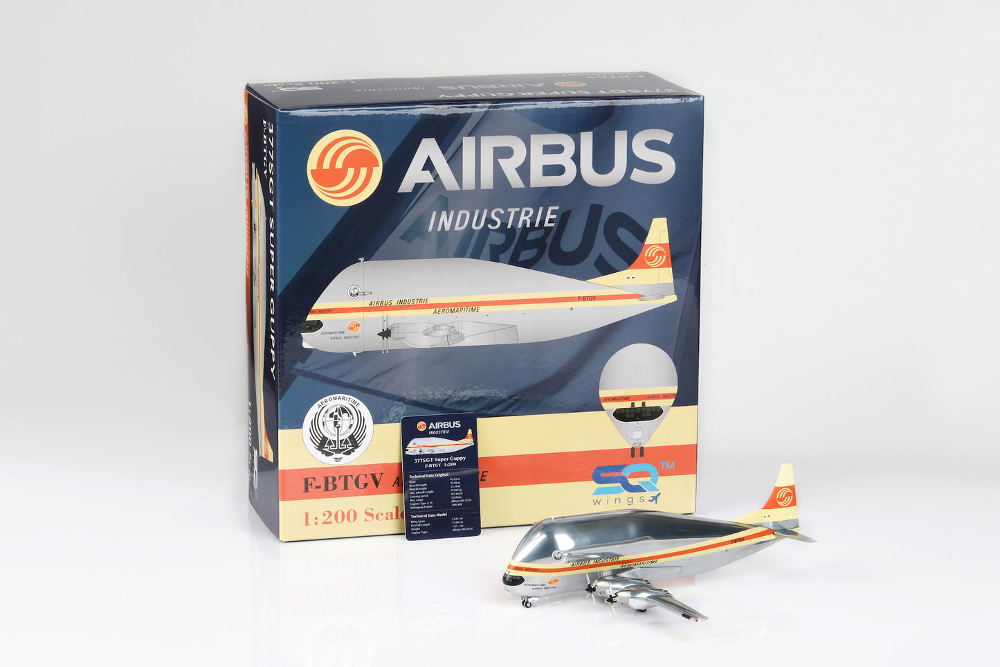Boeing B377SGT Super Guppy Airbus Industrie Aeromaritime F-BTGV cover