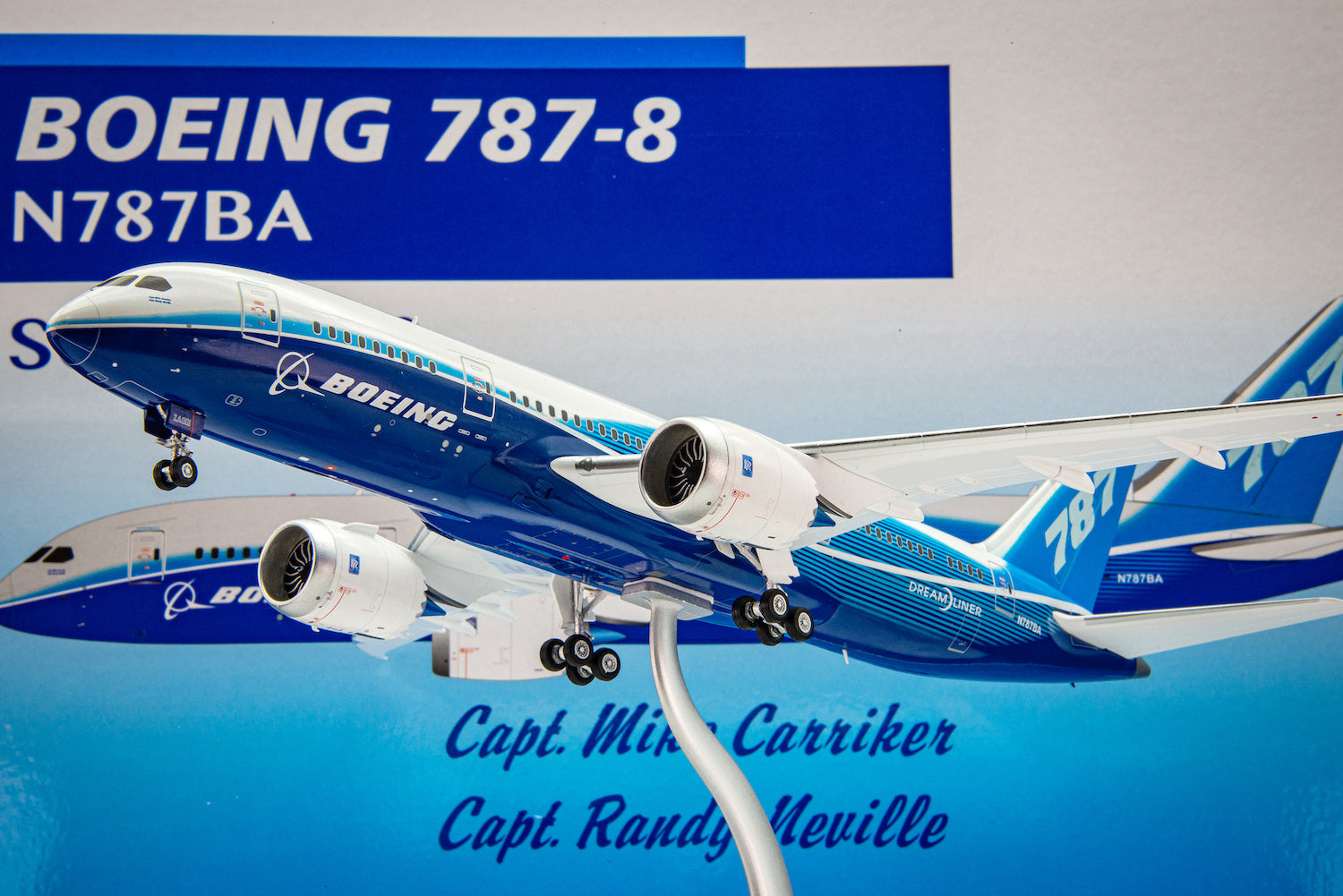 Boeing 787-8 Dreamliner Boeing Demonstrator 1st Aircraft N787BA cover