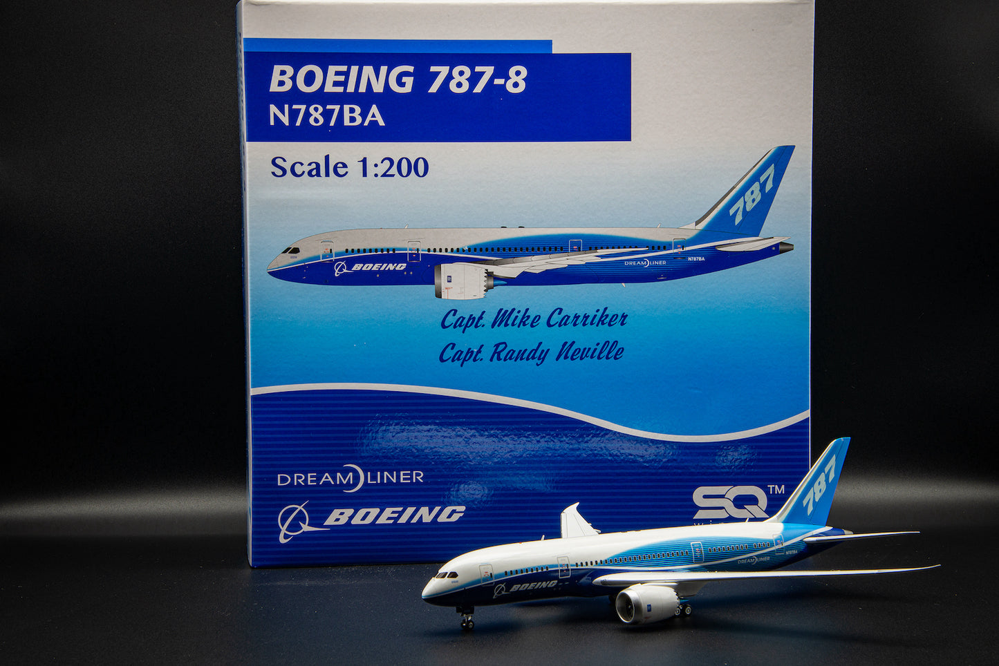 Boeing 787-8 Dreamliner Boeing Demonstrator 1st Aircraft N787BA product image