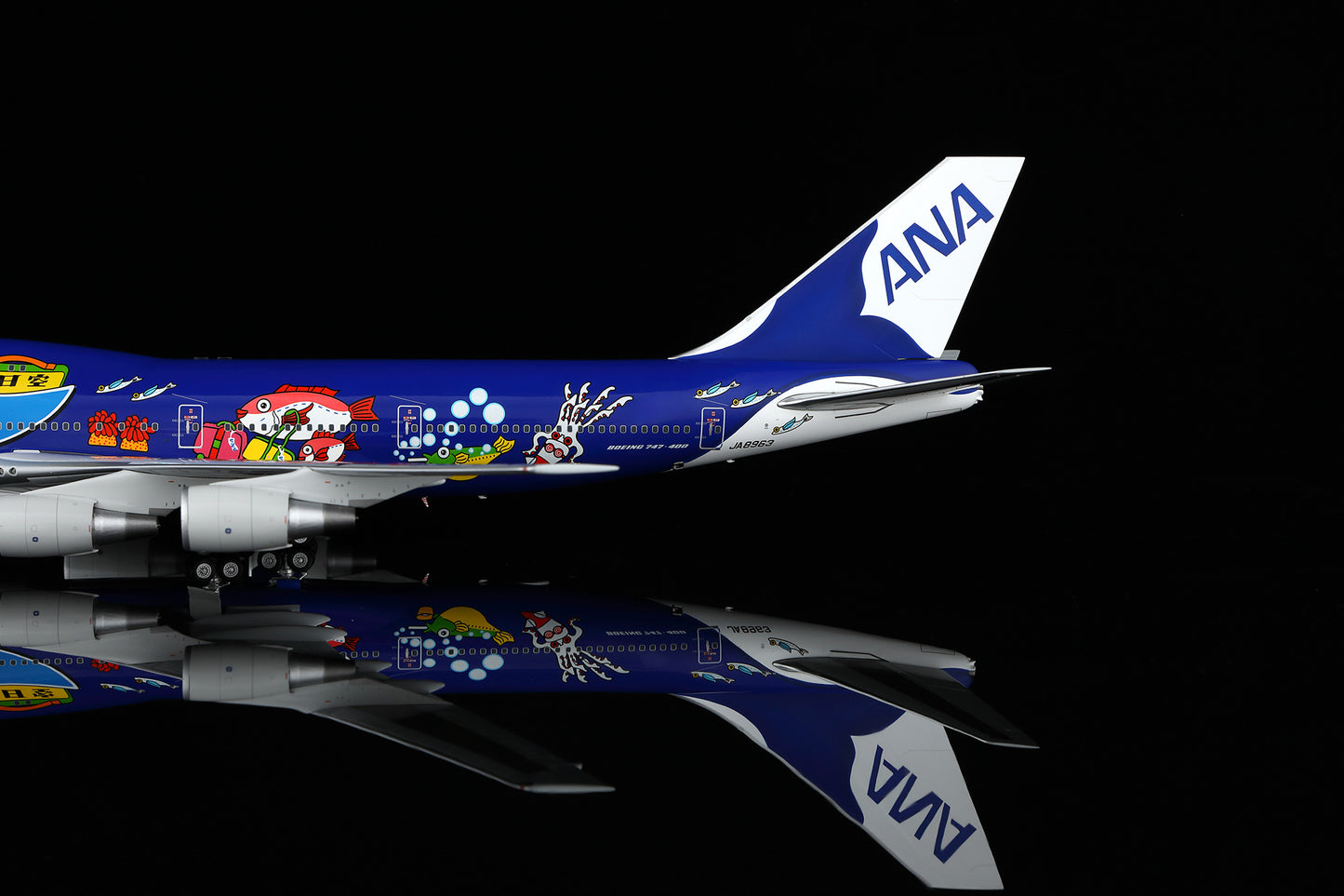 All Nippon Airways B747-400D JA8963 11