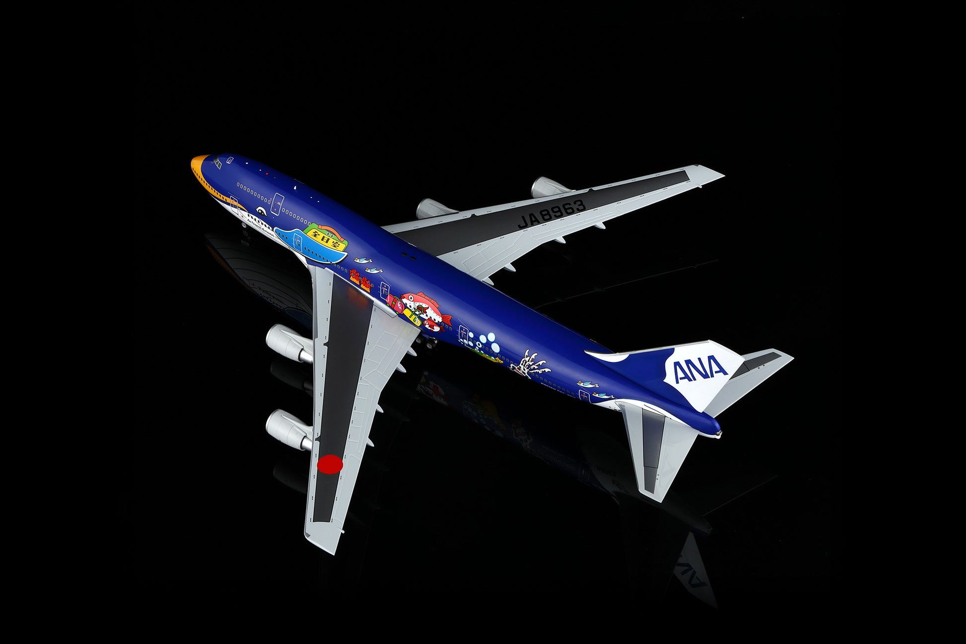 All Nippon Airways B747-400D JA8963 12