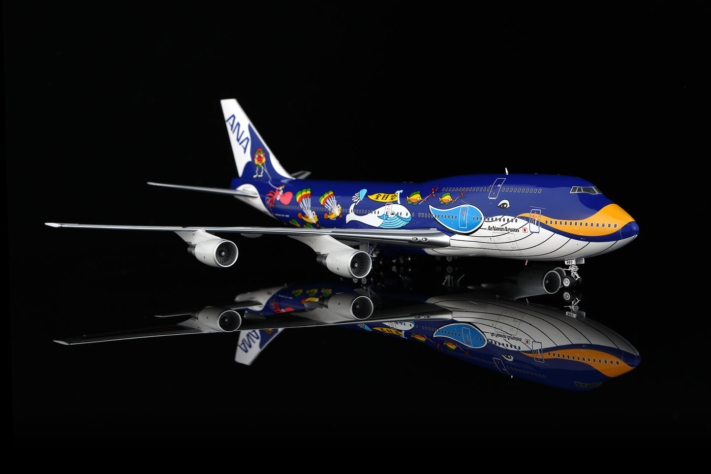 All Nippon Airways B747-400D JA8963 5