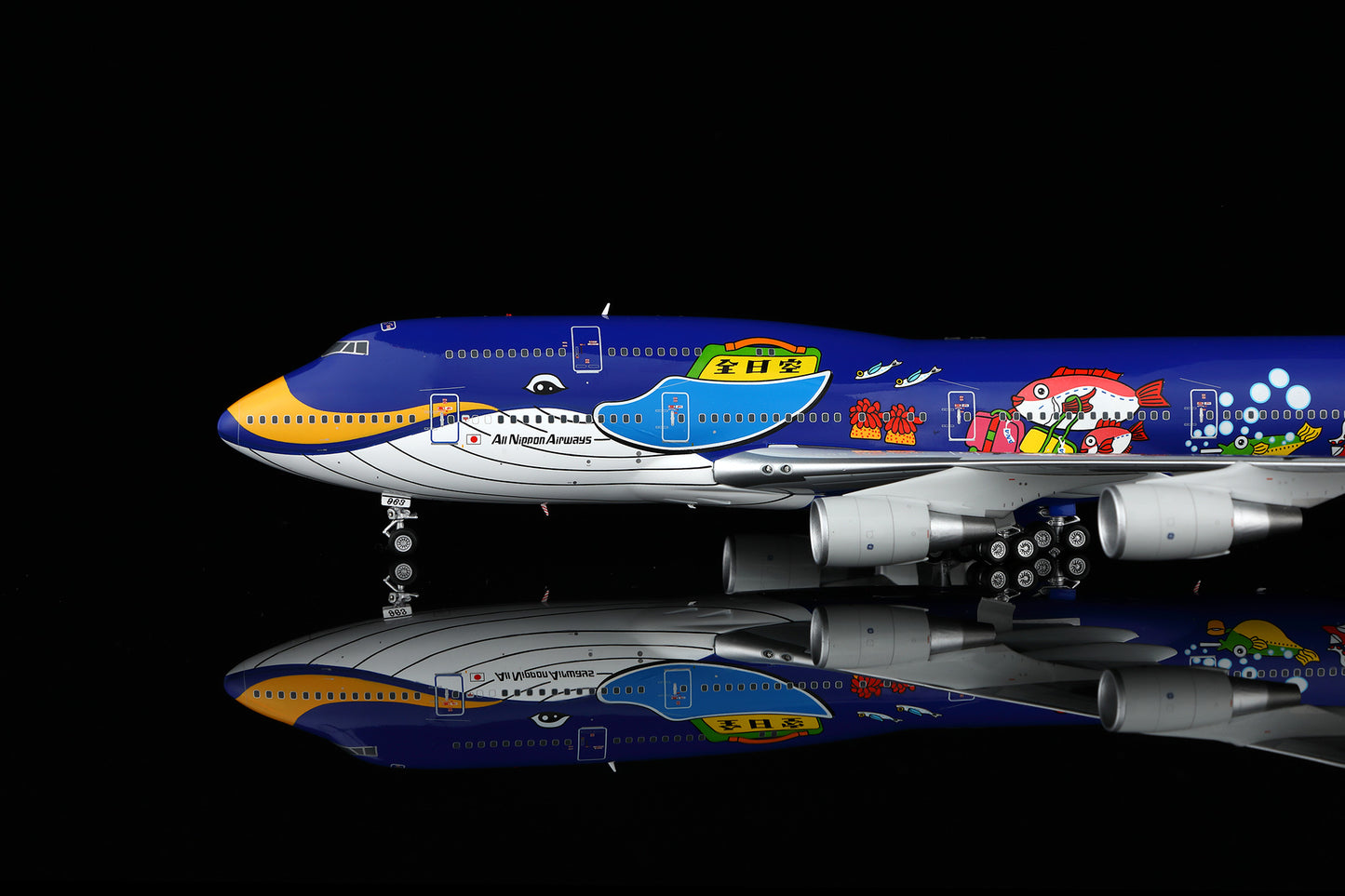 All Nippon Airways B747-400D JA8963 8