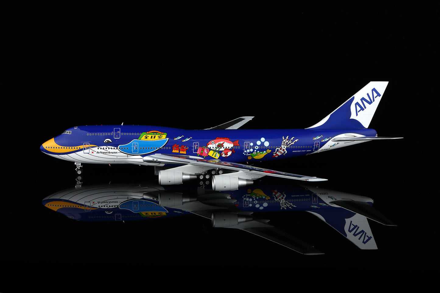 All Nippon Airways B747-400D JA8963 9