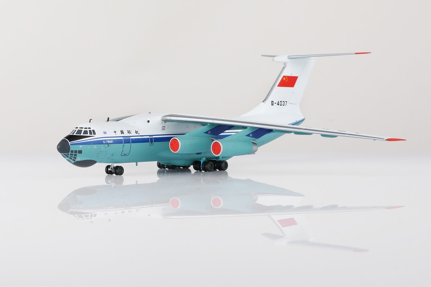 China United Airlines Ilyushin IL-76MD B-4037 5