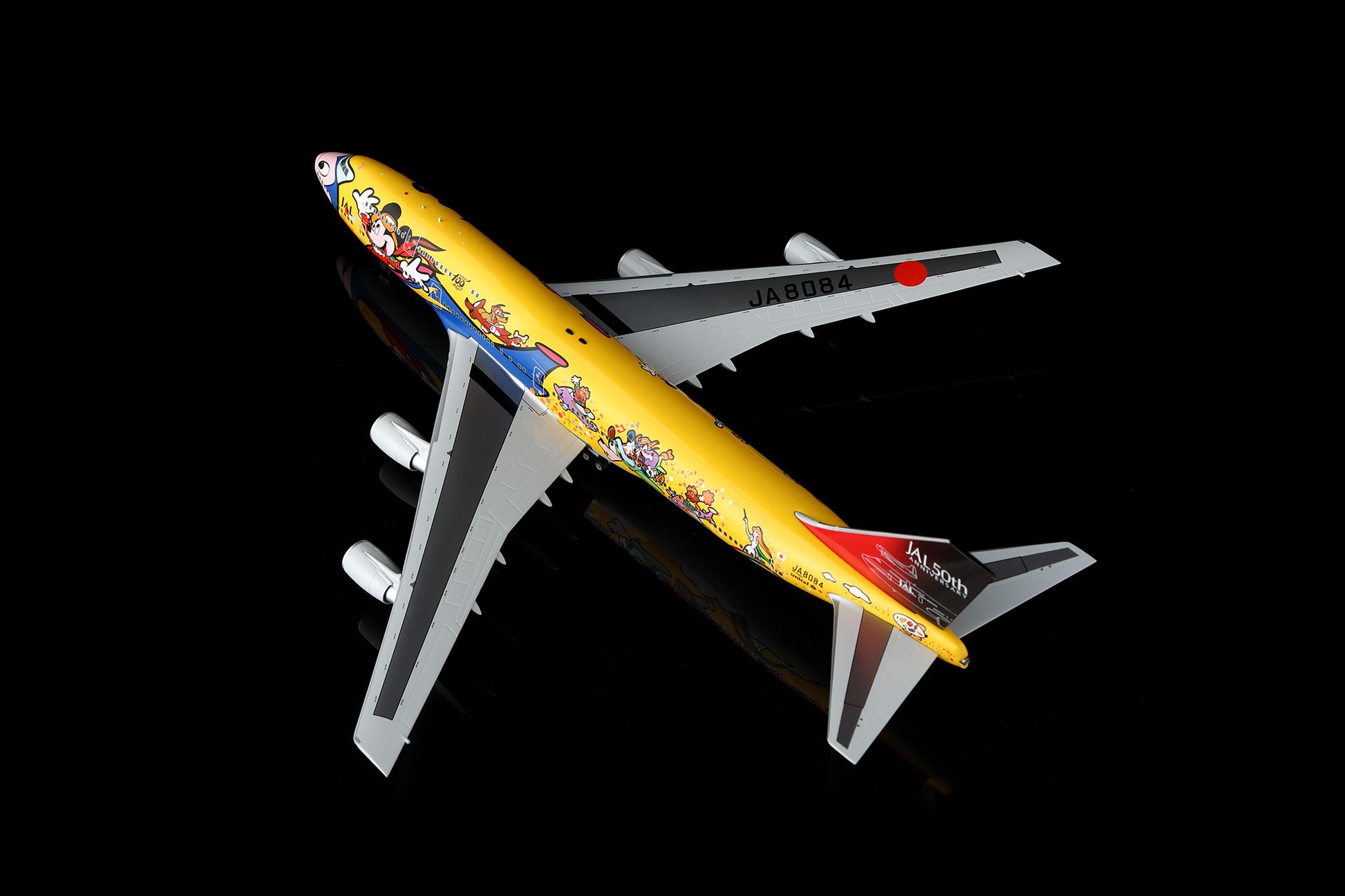 Japan Airlines B747-400D No.6 "Dream Story" JA8084 11