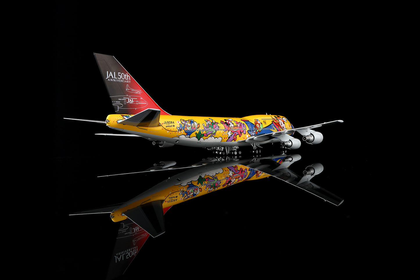 Japan Airlines B747-400D No.6 "Dream Story" JA8084 9