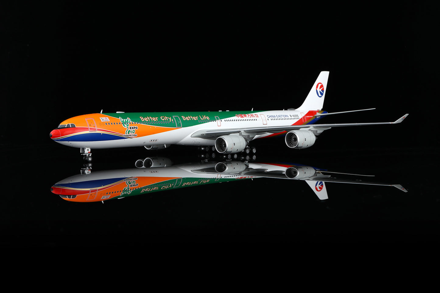 China Eastern Airlines A340-600 B-6055 – image 5