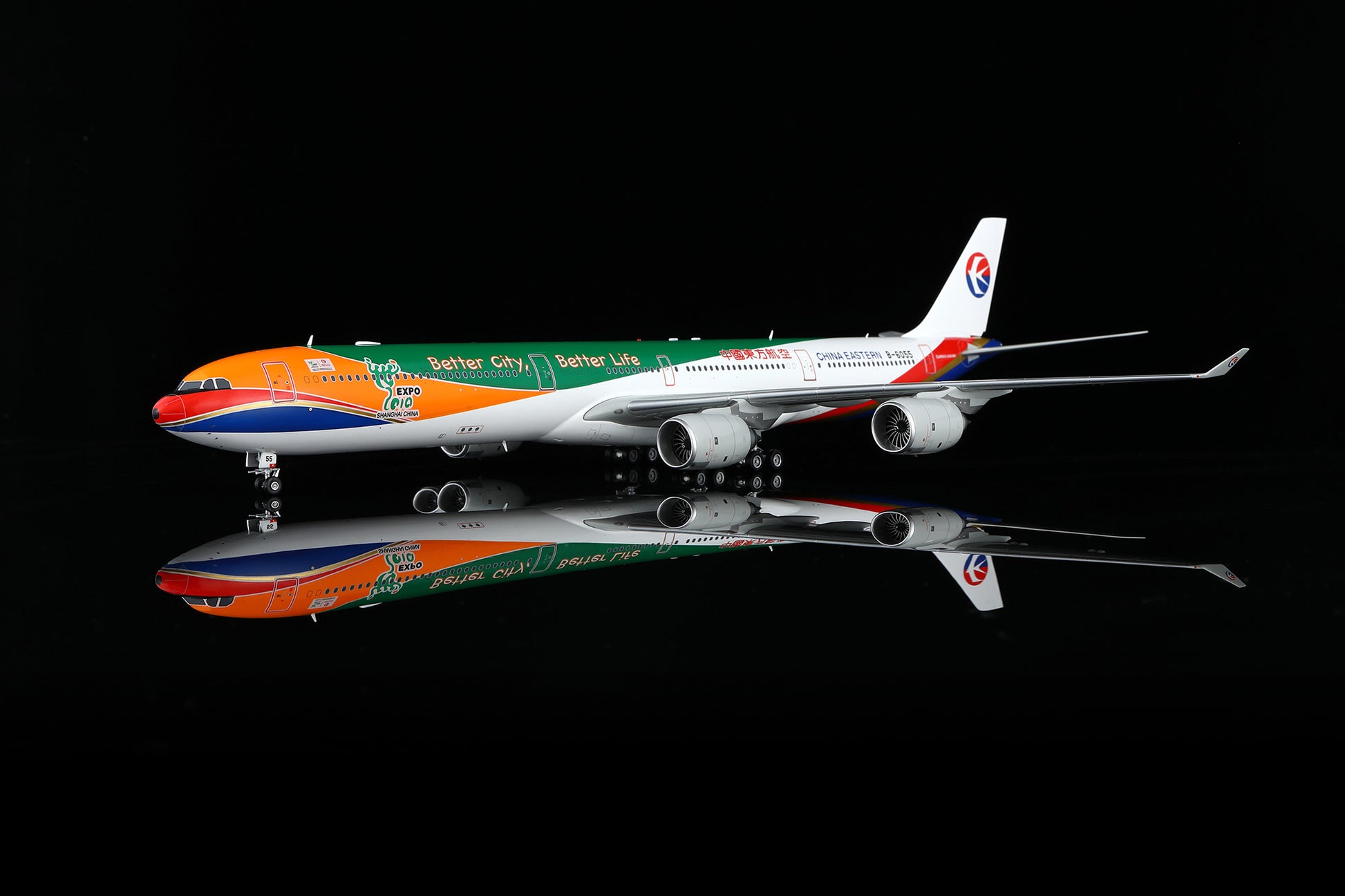 China Eastern Airlines A340-600 B-6055 – image 5