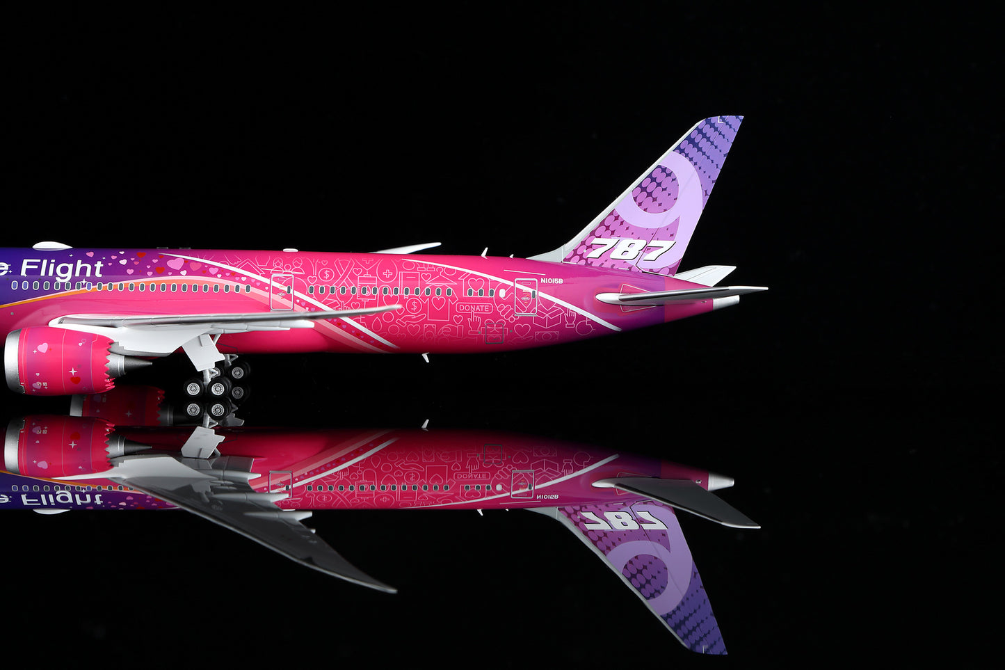 Boeing 787-9 Dreamliner Boeing Company "Dreams Take Flight" N1015B 7