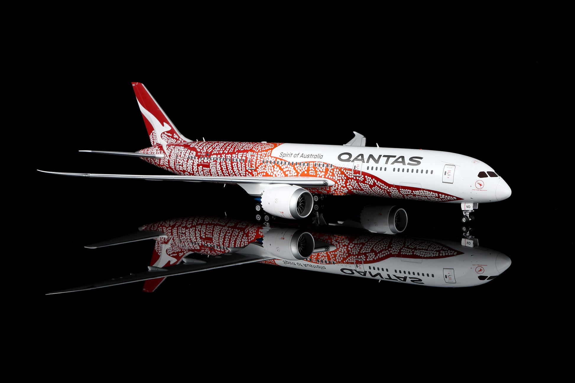 Qantas B787-9 "Yam Dreaming" VH-ZND 8