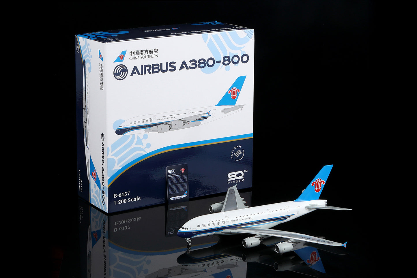 China Southern Airlines A380 B-6137 cover