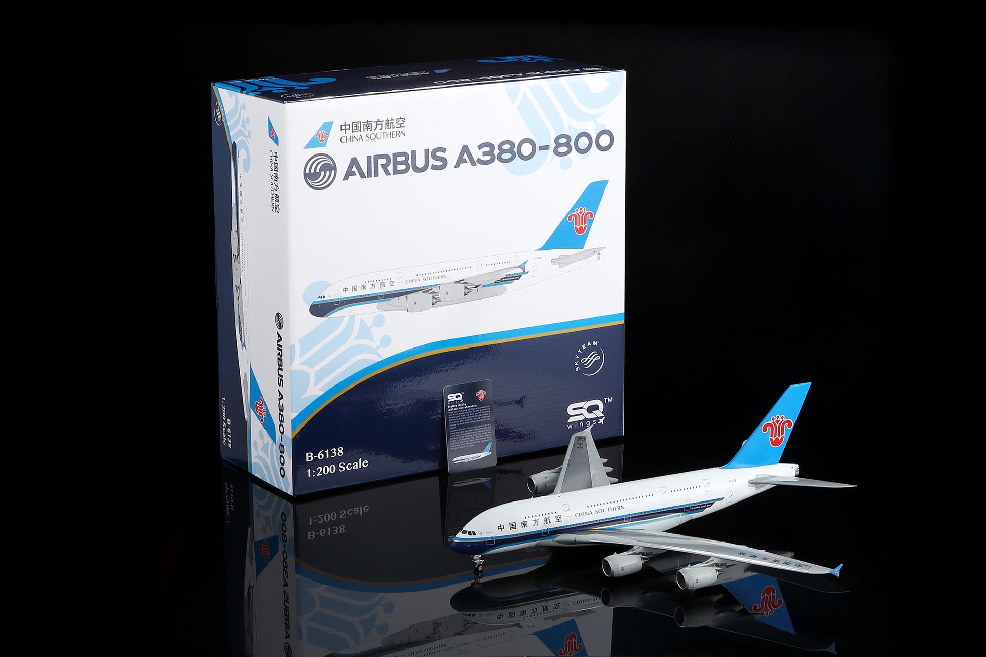 China Southern Airlines A380 B-6138 cover