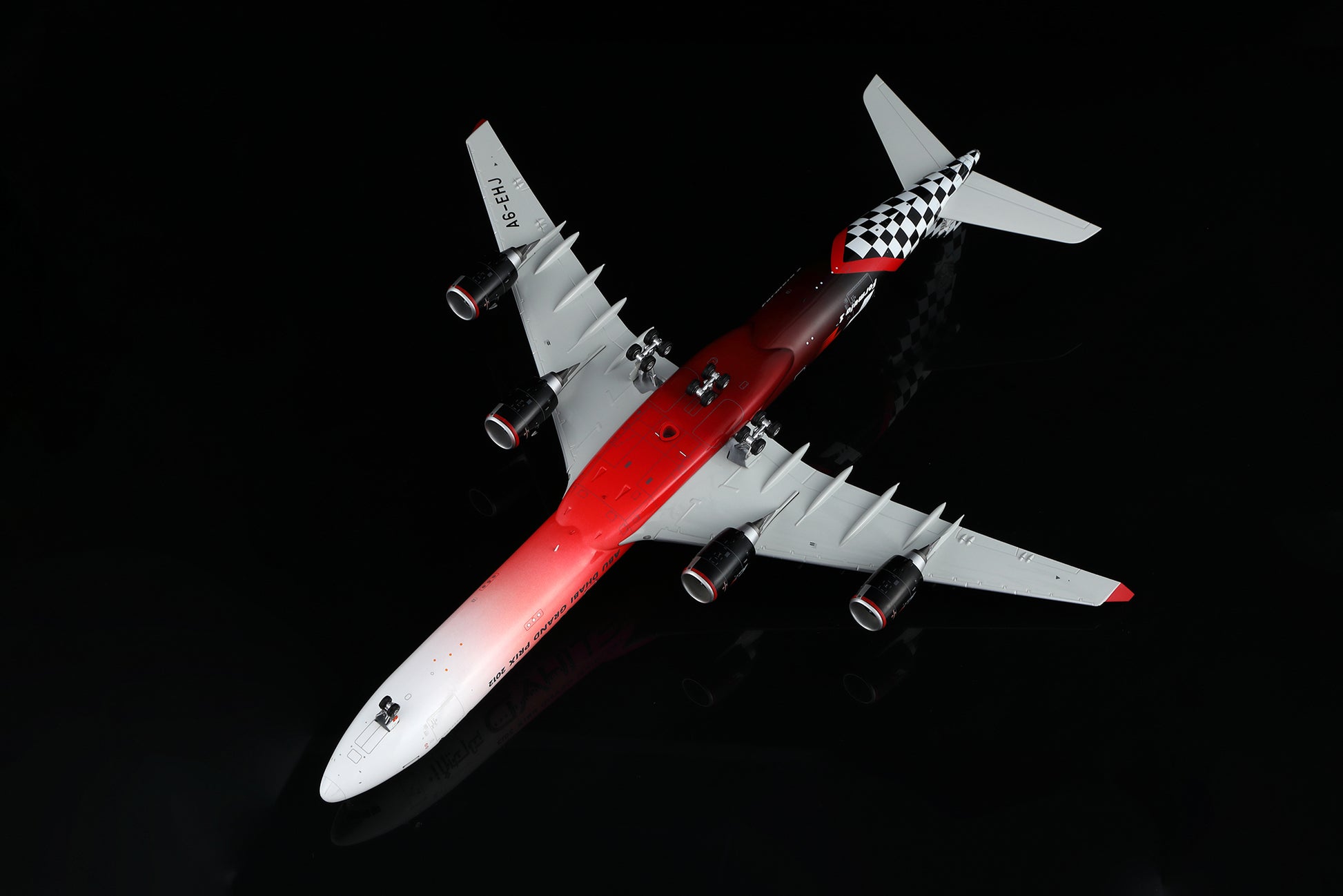 Etihad Airways A340-600 "ABU DHABI GRAND PRIX 2012" A6-EHJ 2