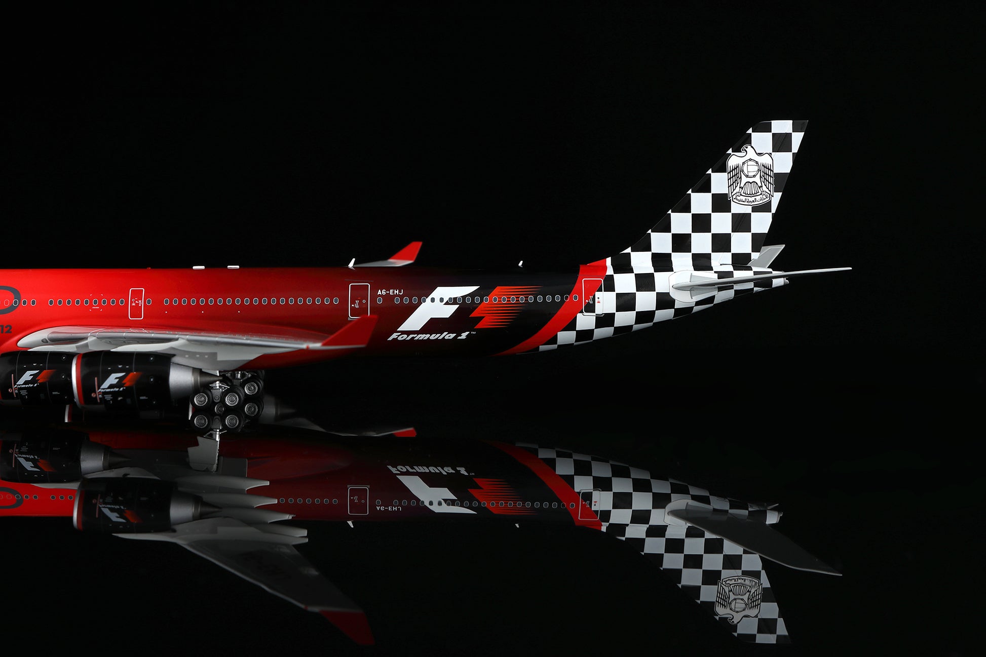 Etihad Airways A340-600 "ABU DHABI GRAND PRIX 2012" A6-EHJ 4