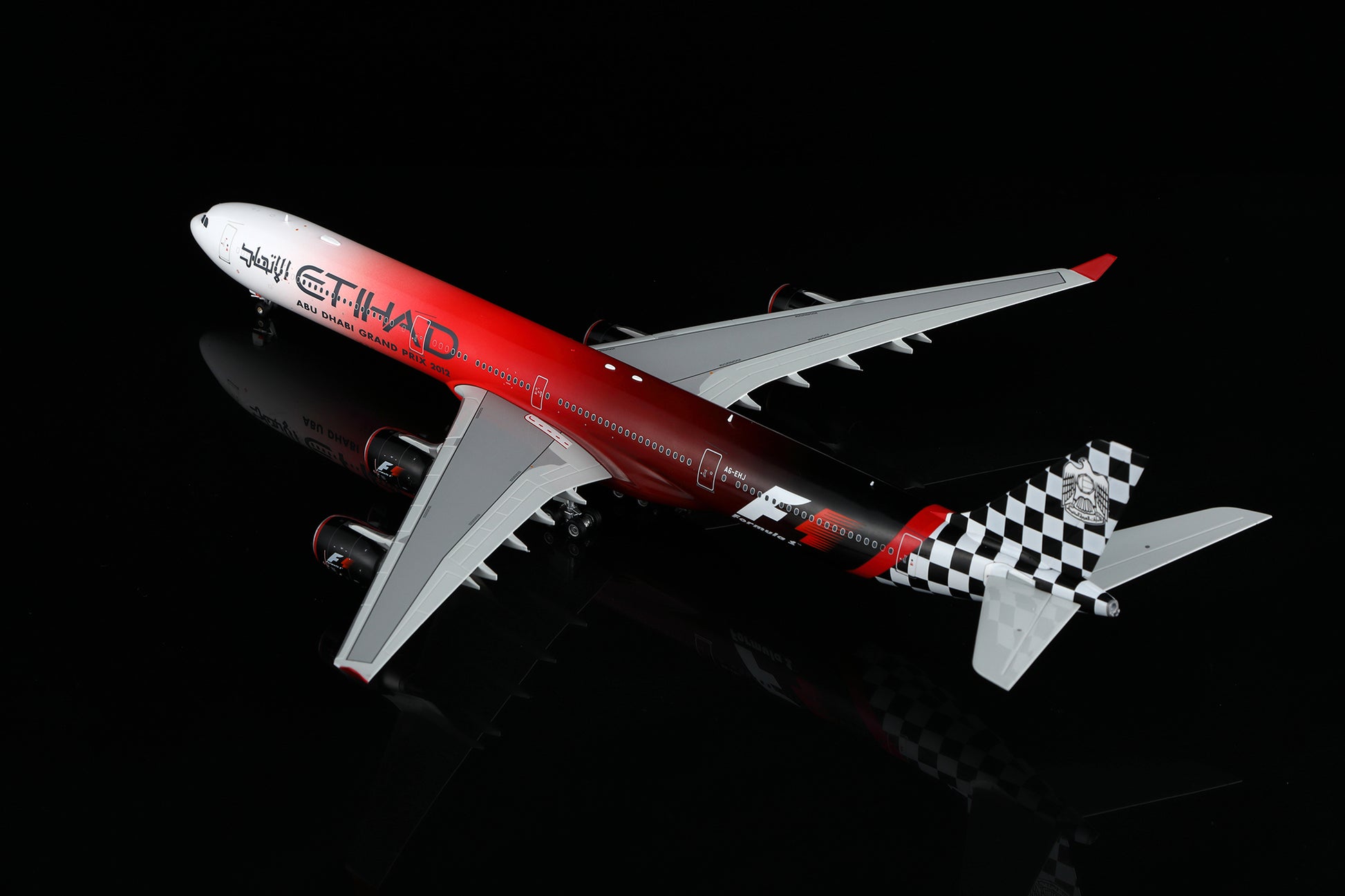 Etihad Airways A340-600 "ABU DHABI GRAND PRIX 2012" A6-EHJ 6