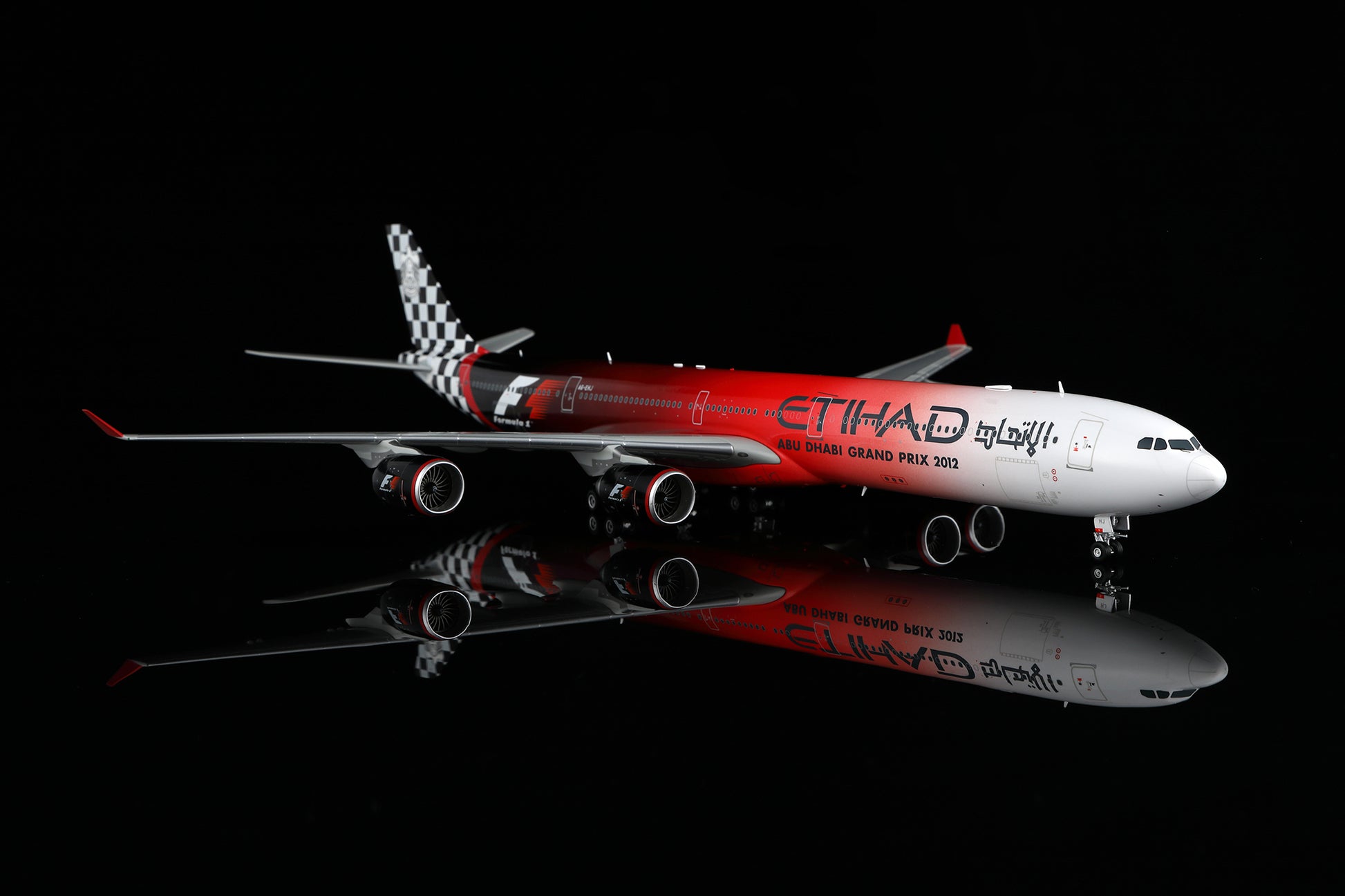 Etihad Airways A340-600 "ABU DHABI GRAND PRIX 2012" A6-EHJ 9