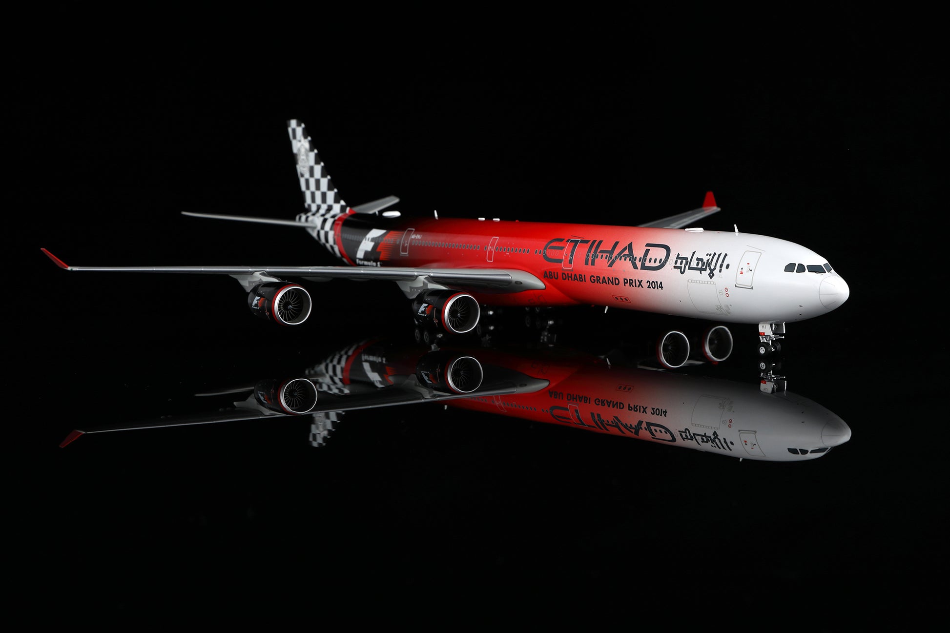 Etihad Airways A340-600 "ABU DHABI GRAND PRIX 2014" A6-EHJ 5