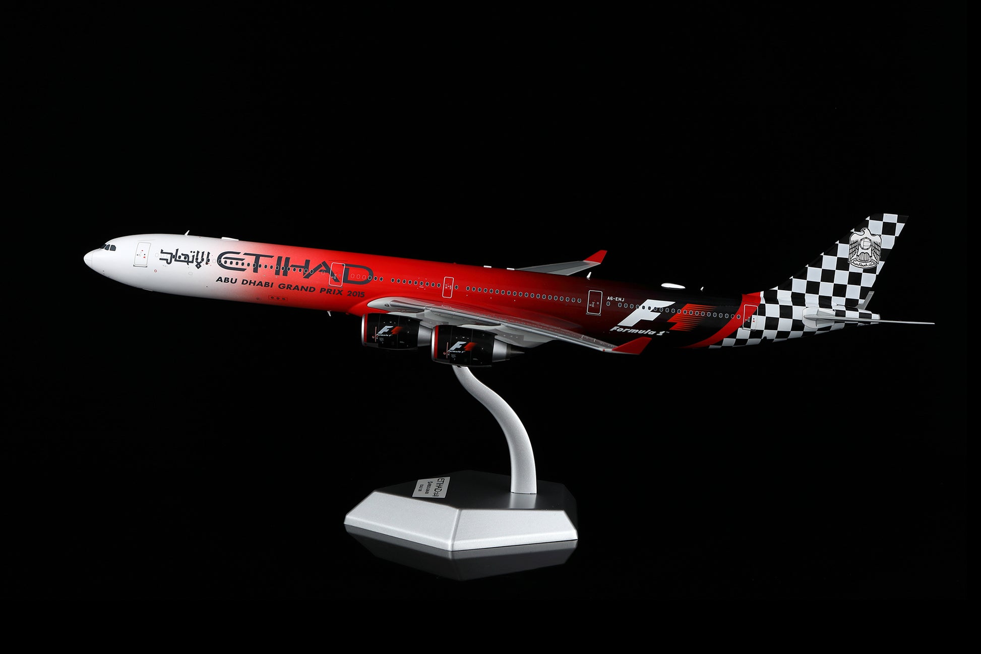 Etihad Airways A340-600 "ABU DHABI GRAND PRIX 2015" A6-EHJ 2
