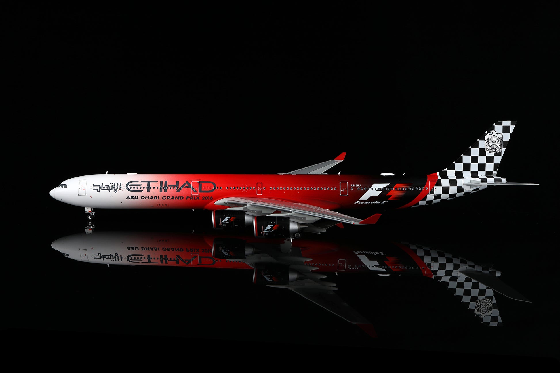 Etihad Airways A340-600 "ABU DHABI GRAND PRIX 2016" A6-EHJ 12