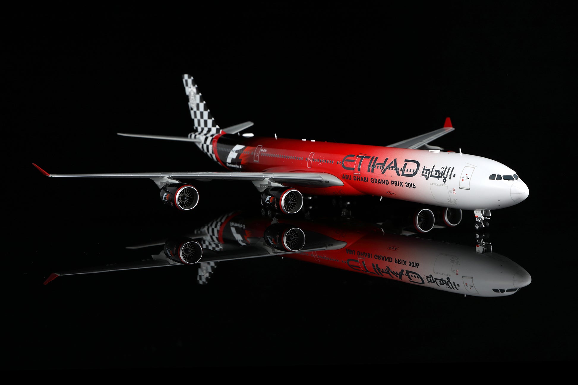 Etihad Airways A340-600 "ABU DHABI GRAND PRIX 2016" A6-EHJ 7