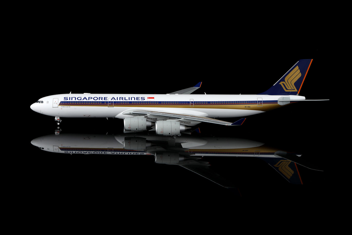 Singapore Airlines A340-500 9V-SGA 12