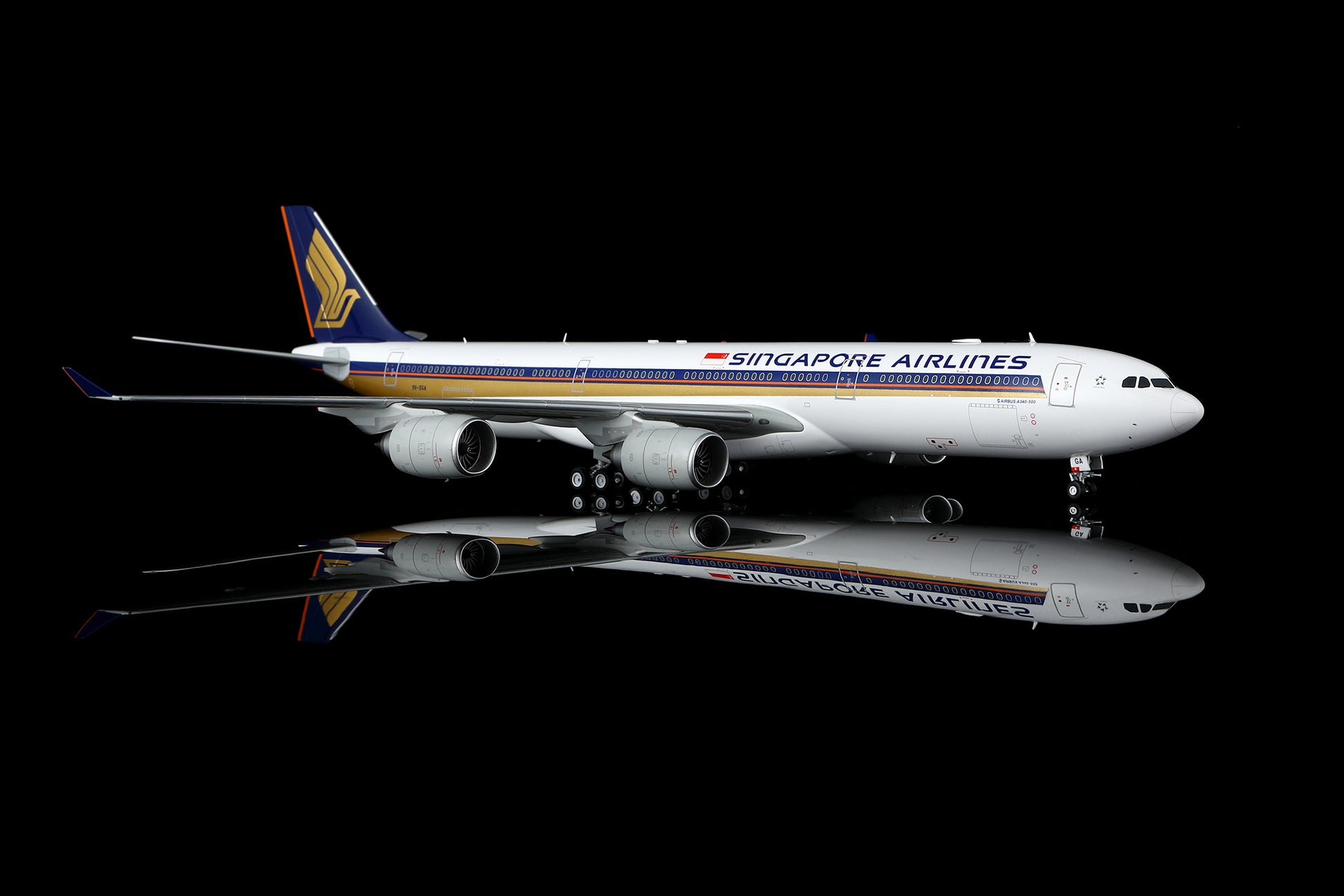 Singapore Airlines A340-500 9V-SGA 5