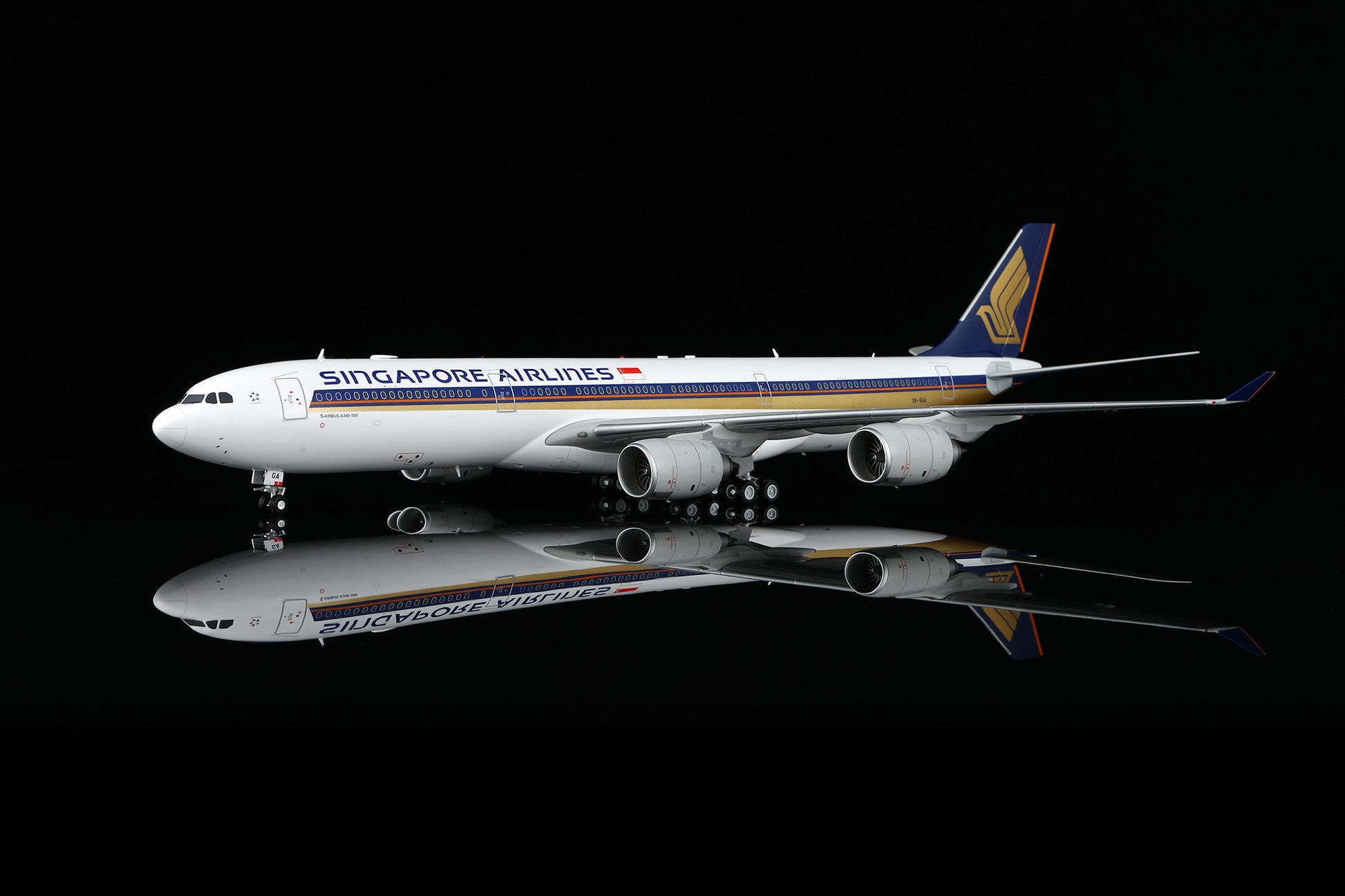 Singapore Airlines A340-500 9V-SGA 6
