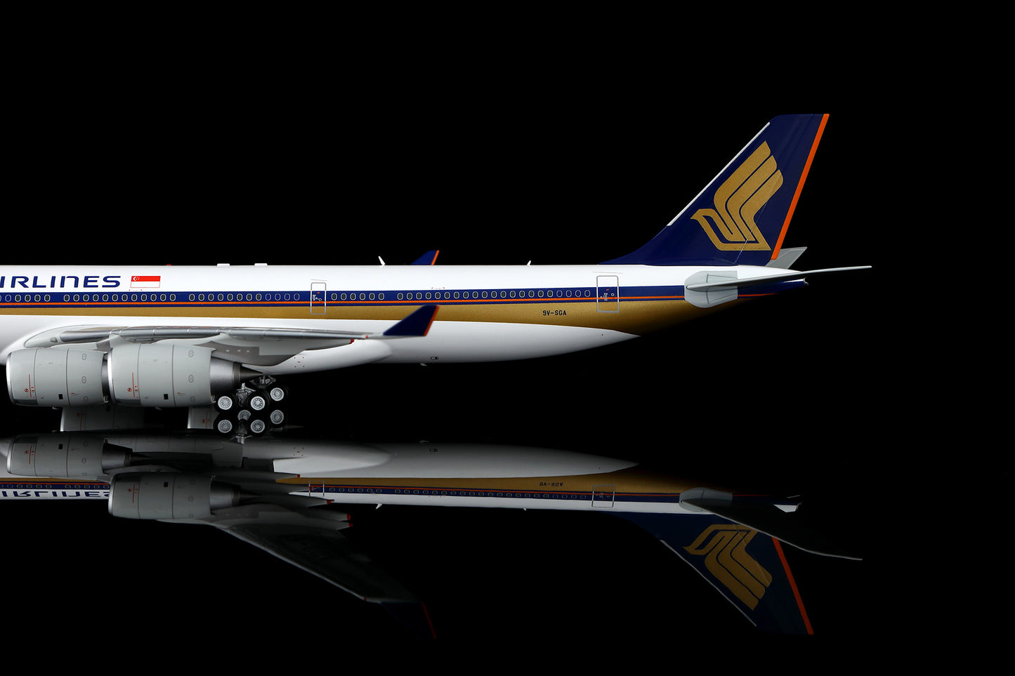 Singapore Airlines A340-500 9V-SGA 7