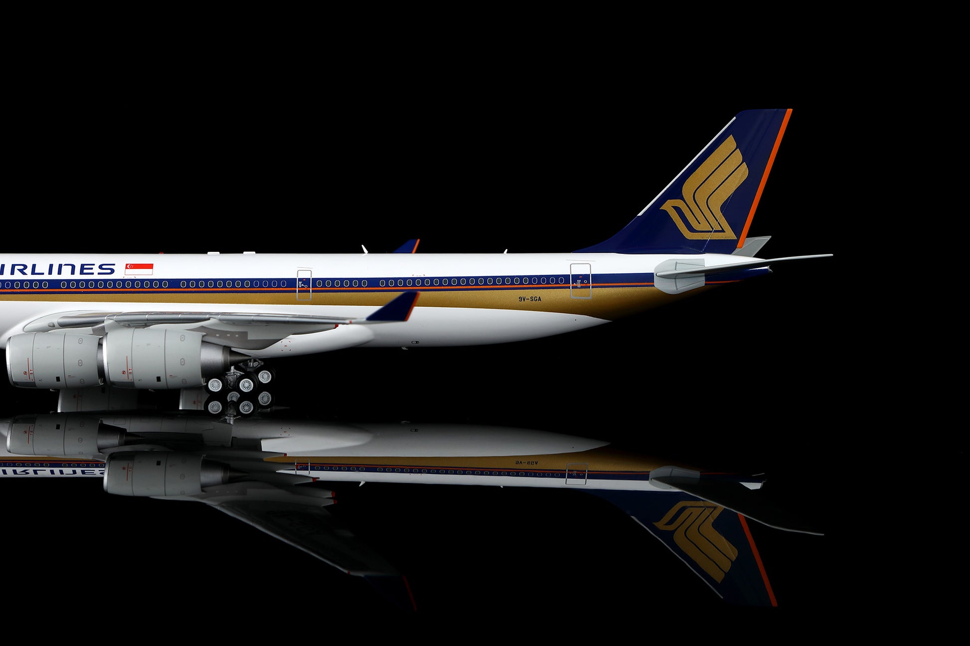 Singapore Airlines A340-500 9V-SGA 7