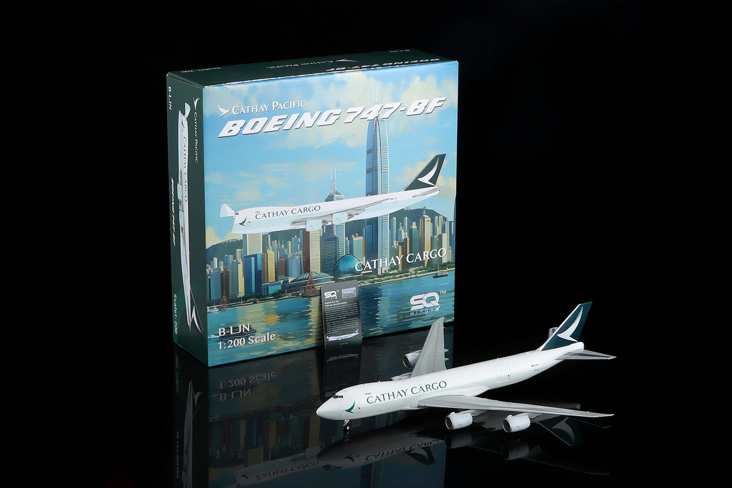 Cathay Cargo B747-8F B-LJN Interactive Version cover