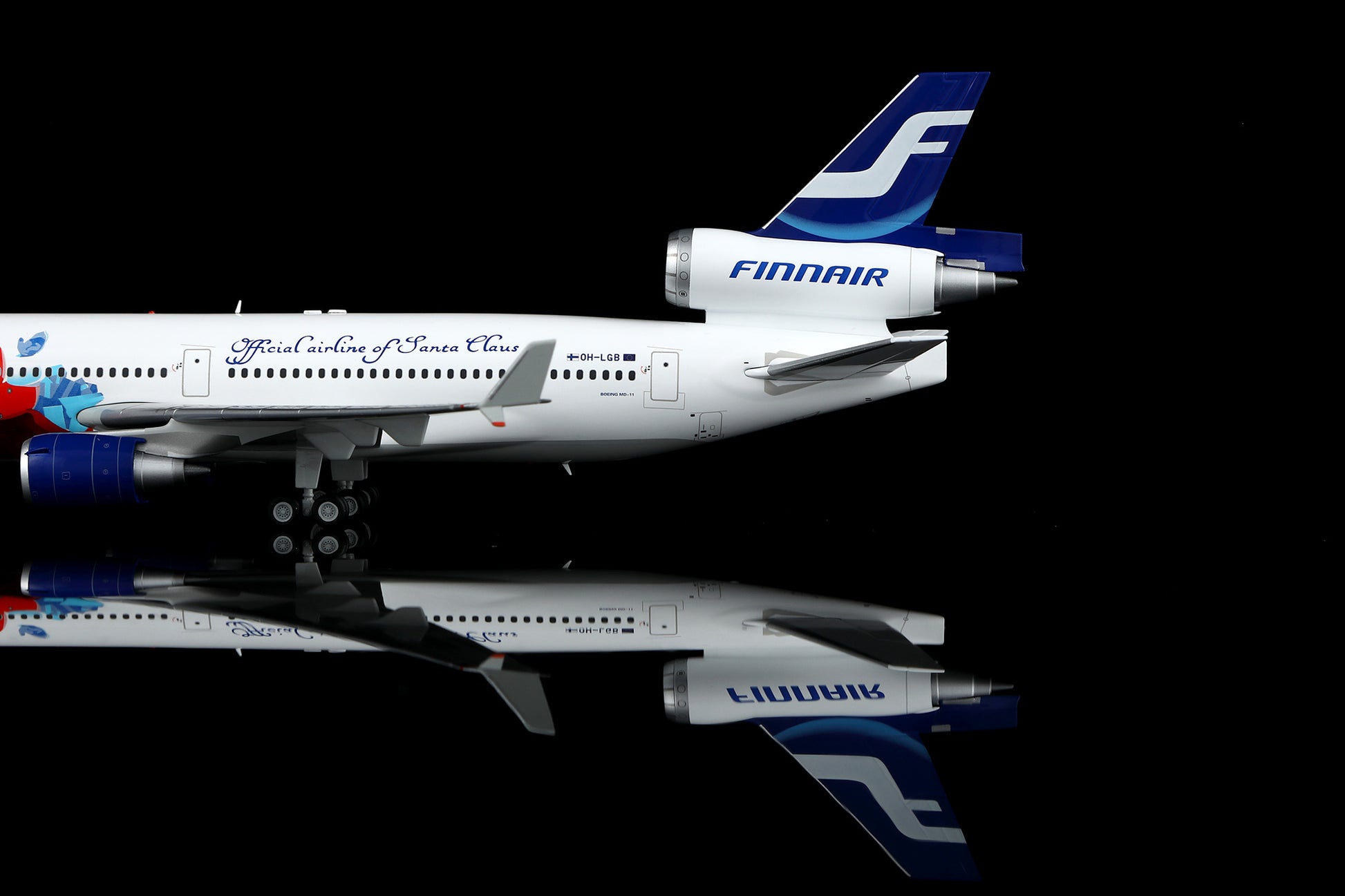 Finnair McDonnell Douglas MD11 "Official Airline of Santa Claus" OH-LGB