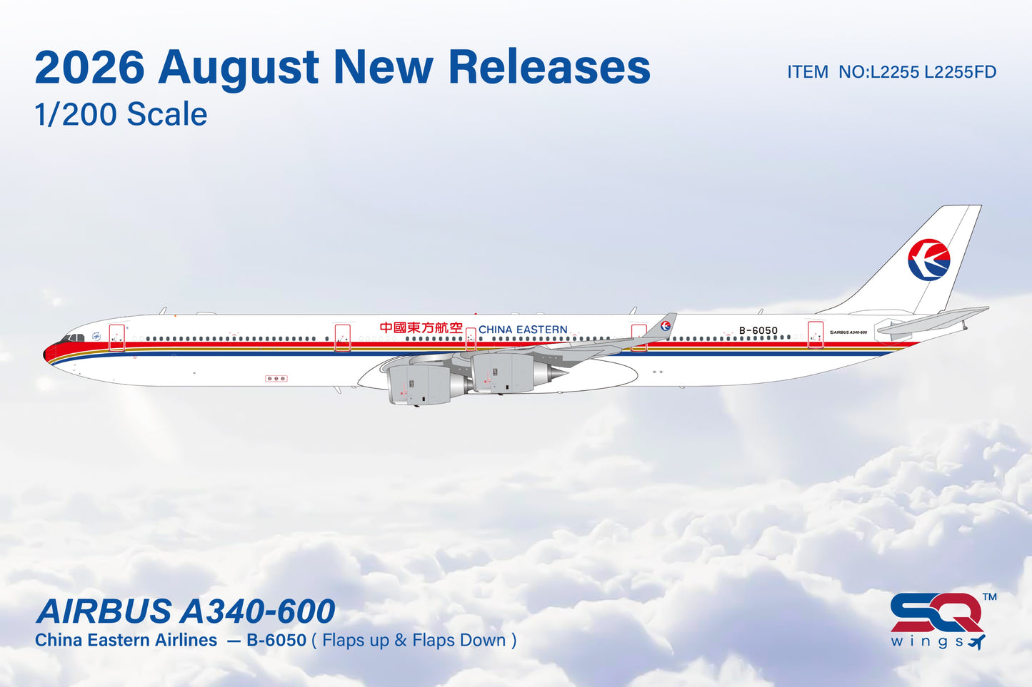 China Eastern Airlines A340-600 B-6050