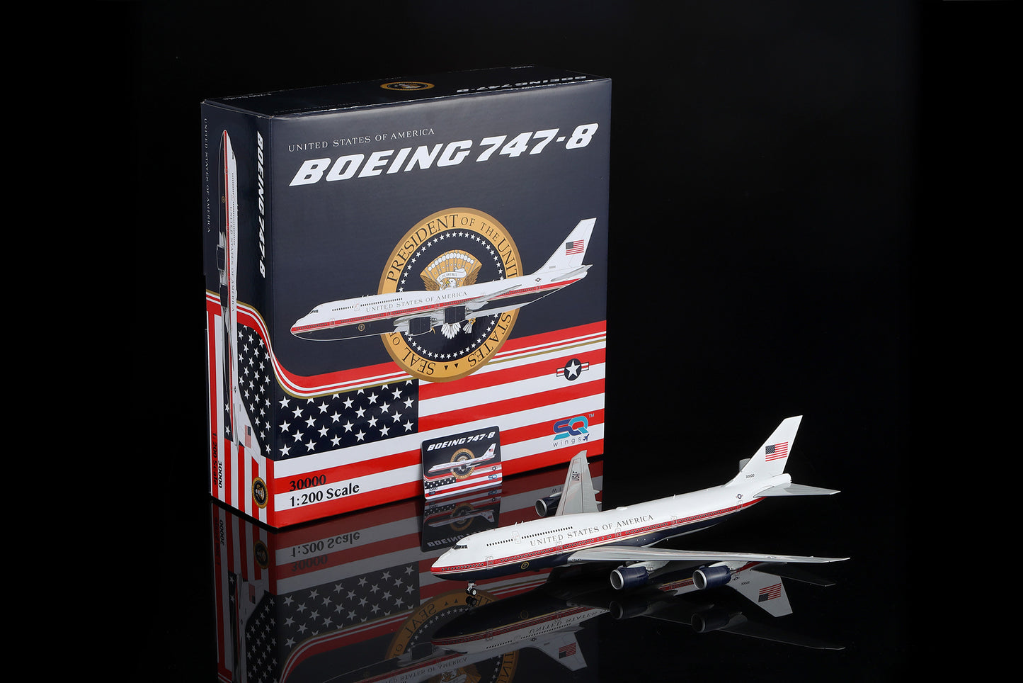 United States Air Force B747-8 30000 – image 1 cover