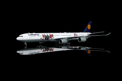 Lufthansa A340-600 "FC Bayern München" D-AIHK – image 5