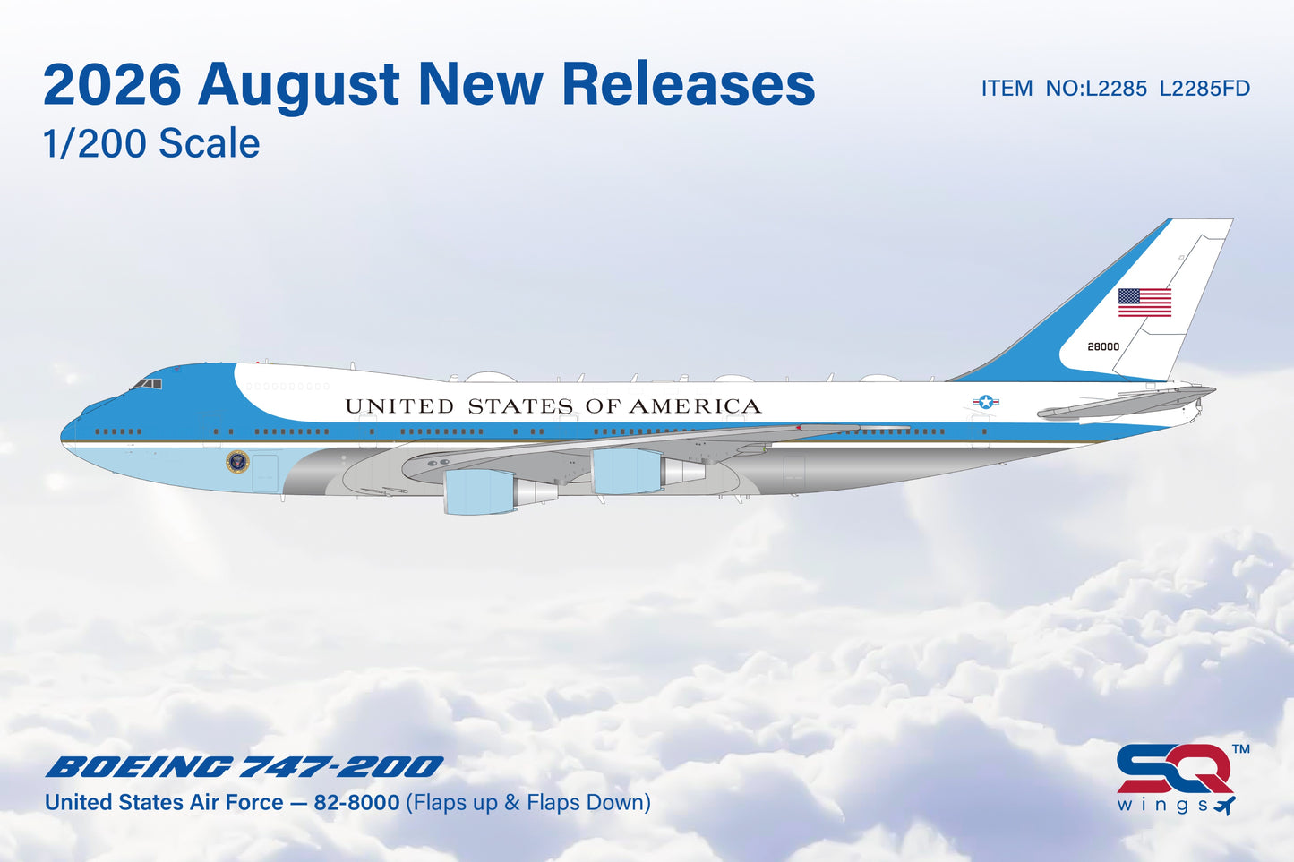 United States Air Force Boeing 747-200 82-8000