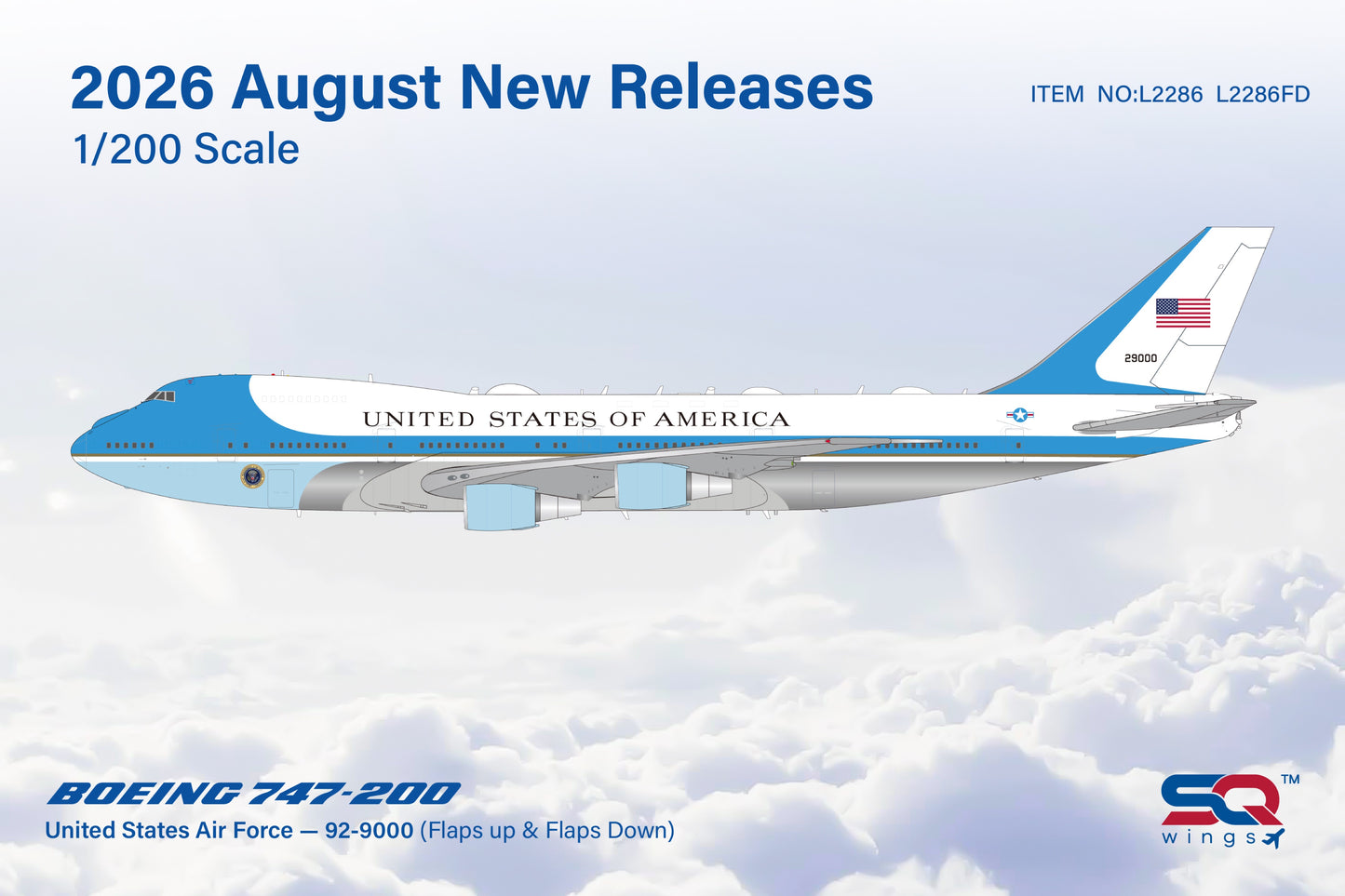 United States Air Force Boeing 747-200 92-9000