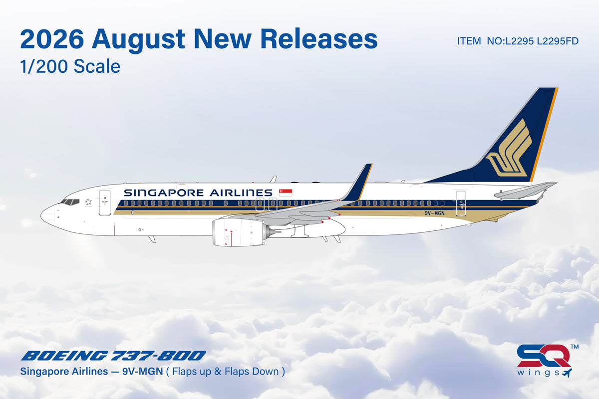 Singapore Airlines B737-800 9V-MGN