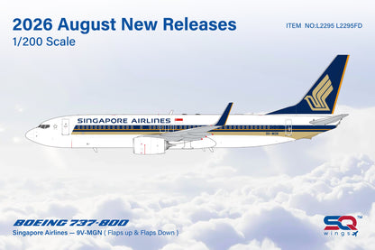 Singapore Airlines B737-800 9V-MGN