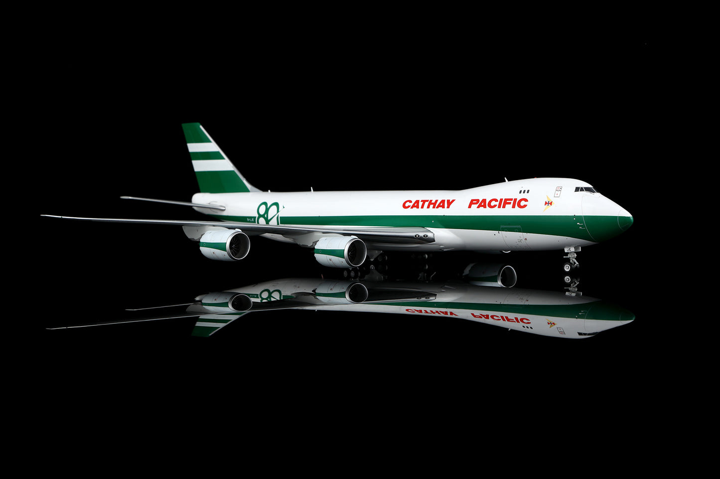 Cathay Pacific B747-8F "80th Anniversary Retro" B-LJE