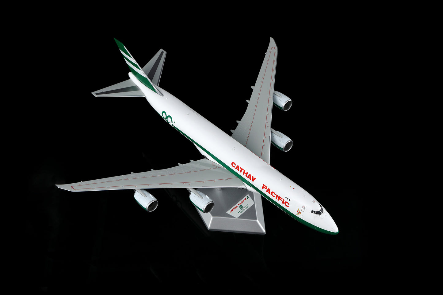 Cathay Pacific B747-8F "80th Anniversary Retro" B-LJE