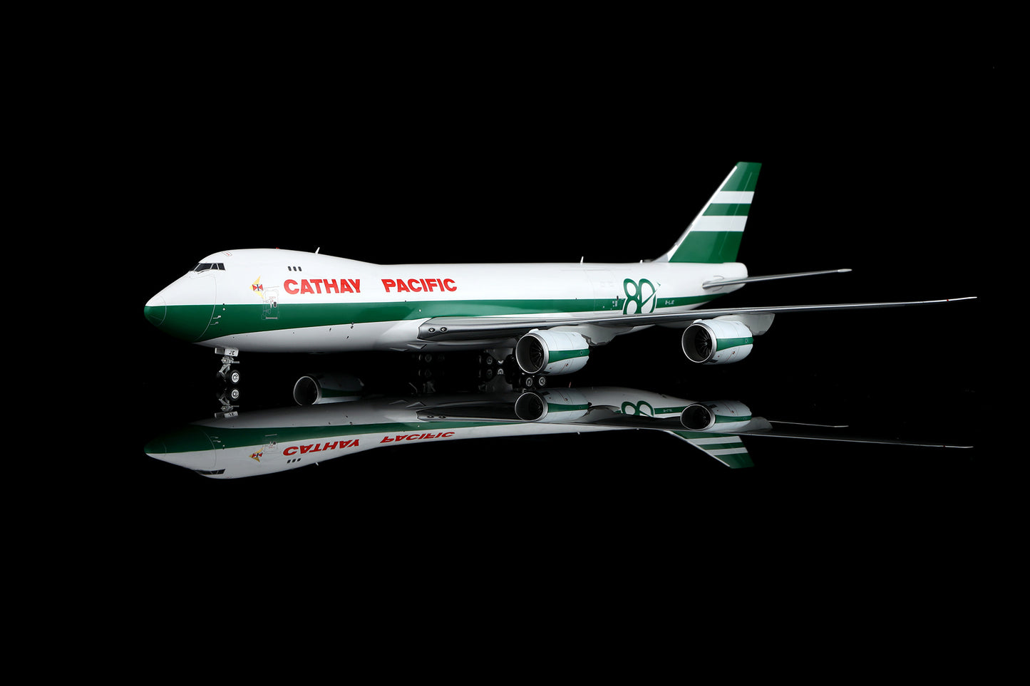 Cathay Pacific B747-8F "80th Anniversary Retro" B-LJE