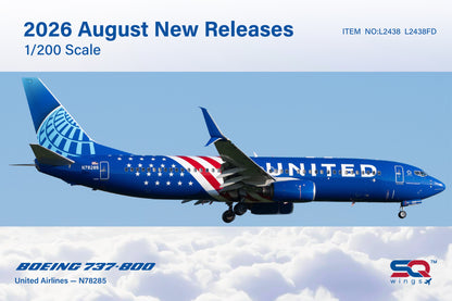 United Airlines Boeing 737-800 N78285
