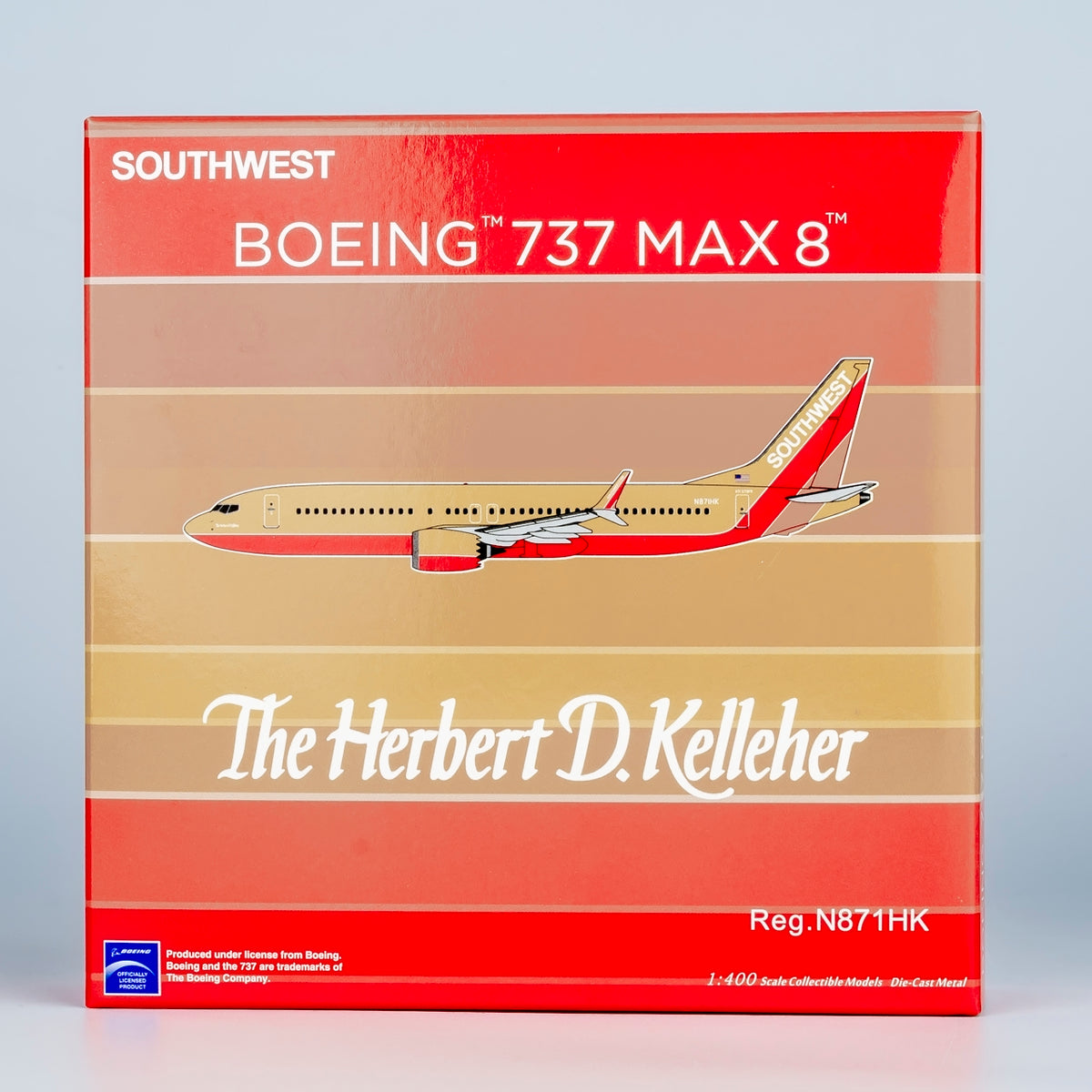 1/400 Southwest Airlines Boeing 737 MAX8 N871HK NGSWA002