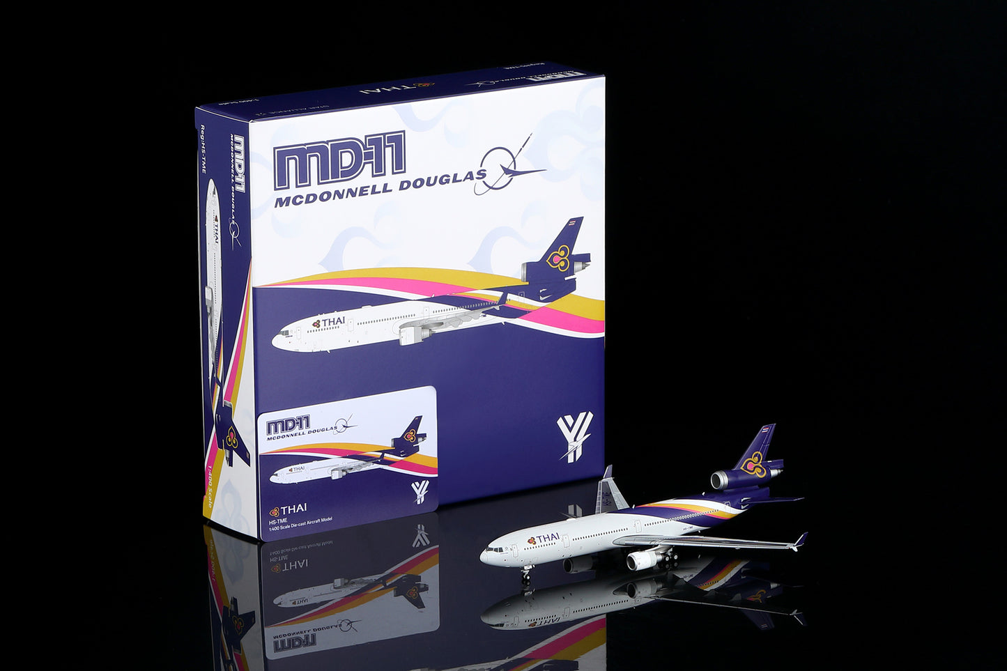 THAI Airways MD-11 HS-TME Standard Version COVER