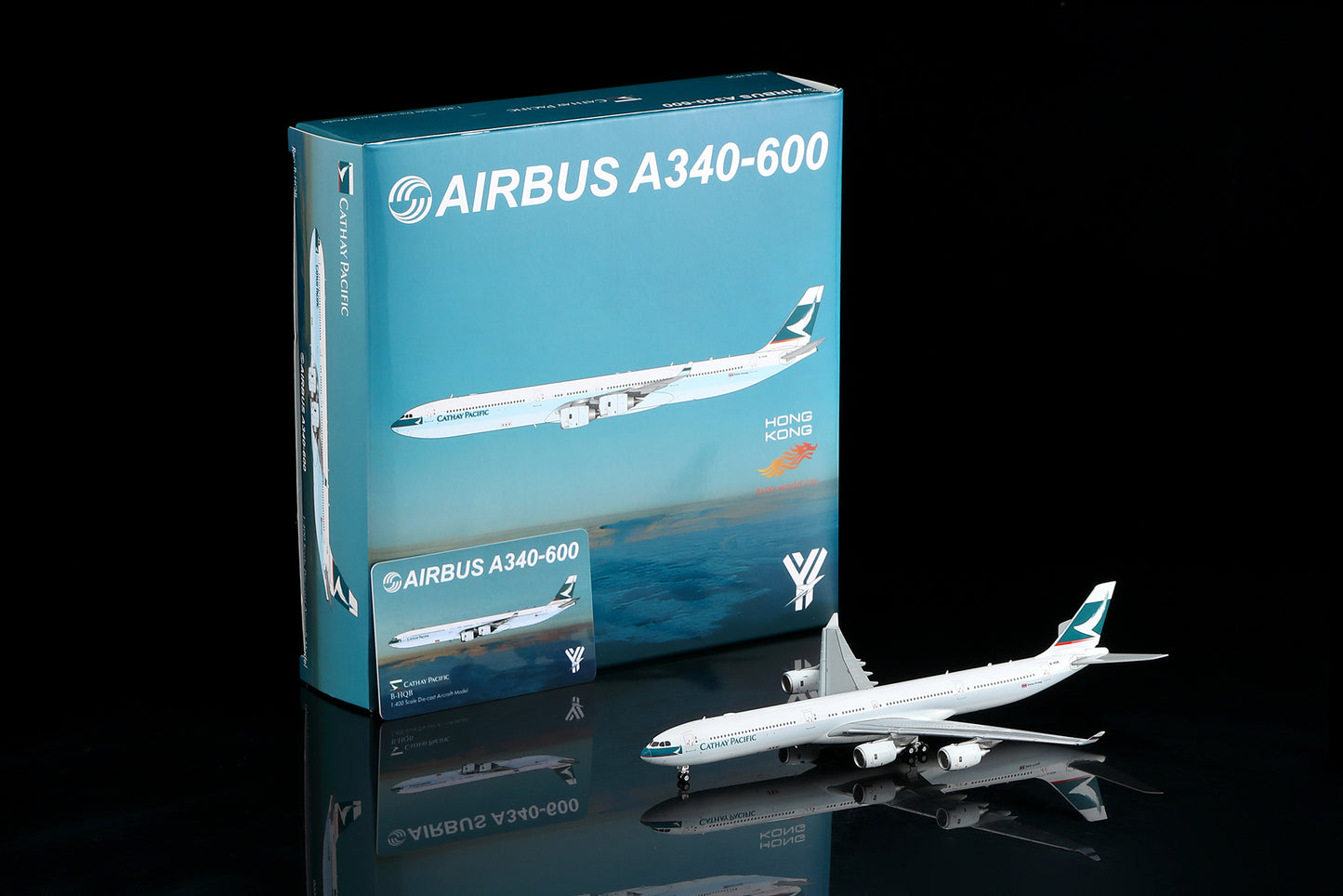 Cathay Pacific Airways A340-600 B-HQB Standard Version COVER