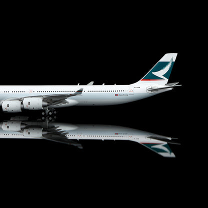Cathay Pacific Airways A340-600 B-HQB Flap-down image 4