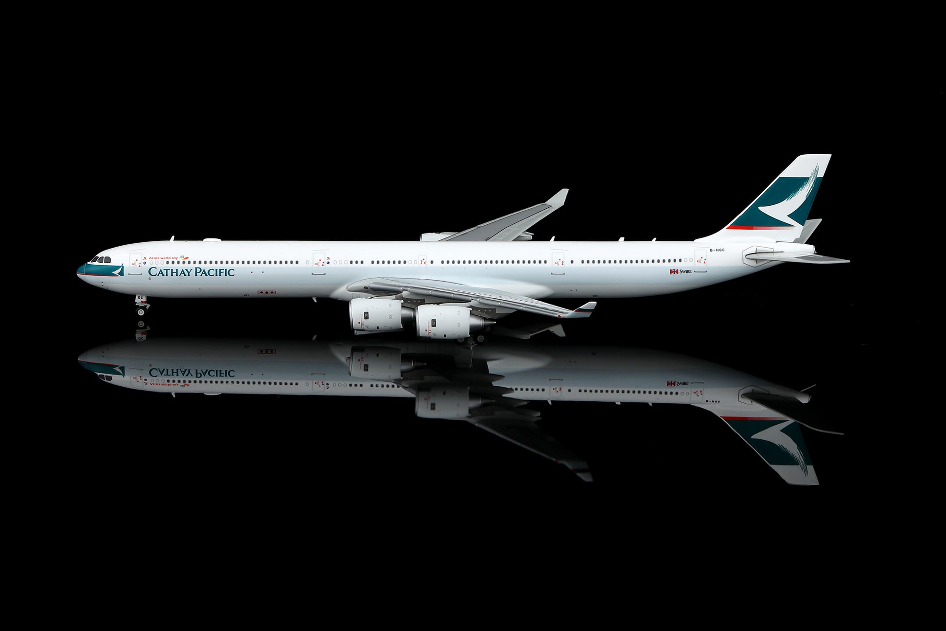 Cathay Pacific Airways A340-600 B-HQC Standard Version COVER